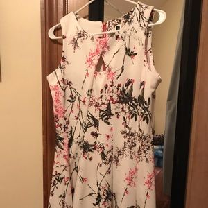 Julian Taylor Floral Fit Dress